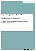 E-Book (epub) Funktion des Kommentars von Ievgeniia Bogomolova (Karashchuk)