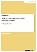 E-Book (epub) Neue Herausforderungen für die Zeitarbeitsbranche von Marc Ehlert