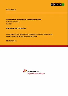 E-Book (epub) Erinnern an Okinawa von Thomas Güde