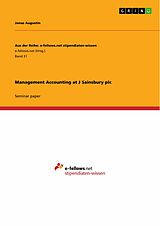 eBook (pdf) Management Accounting at J Sainsbury plc de Jonas Augustin