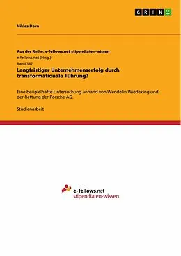 E-Book (epub) Langfristiger Unternehmenserfolg durch transformationale Führung? von Niklas Dorn