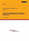E-Book (epub) I m a Mac: Kritische Überlegungen zum Verhältnis von Werbung und technologischer Innovation am Beispiel des Apple Kults von Nils Fischer