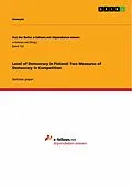 E-Book (pdf) Level of Democracy in Finland: Two Measures of Democracy in Competition von Alexander Stimpfle