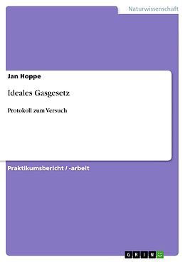 E-Book (epub) Ideales Gasgesetz von Jan Hoppe
