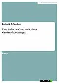 E-Book (epub) Eine indische Oase im Berliner Großstadtdschungel von Luciana K. haotica