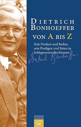 E-Book (epub) Dietrich Bonhoeffer von A bis Z von Manfred Weber