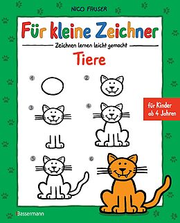 E-Book (epub) Für kleine Zeichner - Tiere von Nico Fauser