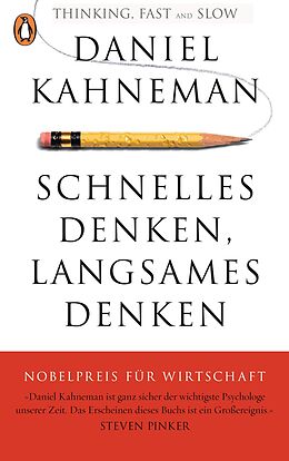 E-Book (epub) Schnelles Denken, langsames Denken von Daniel Kahneman