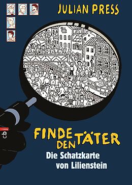 E-Book (epub) Finde den Täter - Die Schatzkarte von Lilienstein von Julian Press