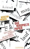 E-Book (epub) Das verspielte Papier von Kerstin Hensel