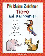 E-Book (epub) Für kleine Zeichner - Tiere auf Karopapier von Norbert Pautner
