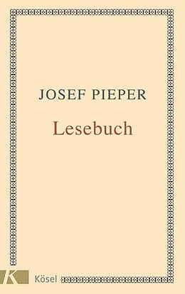 E-Book (epub) Lesebuch von Josef Pieper