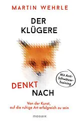 E-Book (epub) Der Klügere denkt nach von Martin Wehrle