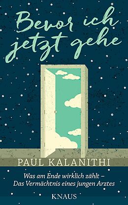 E-Book (epub) Bevor ich jetzt gehe von Paul Kalanithi