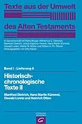 E-Book (pdf) Historisch-chronologische Texte II von Manfried Dietrich, Hans Martin Kümmel, Oswald Loretz