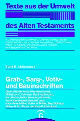 E-Book (pdf) Grab-, Sarg-, Votiv- und Bauinschriften von Christel Butterweck, Diethelm Conrad, Wilhelmus C. Delsman