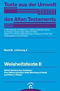 E-Book (pdf) Weisheitstexte II von Burkard Günter, Ingo Kottsieper, Irene Shirun-Grumach