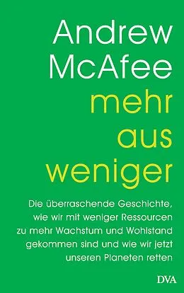 E-Book (epub) Mehr aus weniger von Andrew McAfee