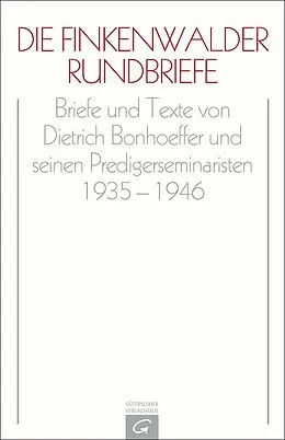E-Book (pdf) Die Finkenwalder Rundbriefe von Dietrich Bonhoeffer