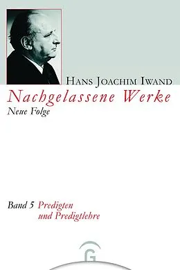 E-Book (pdf) Predigten und Predigtlehre von Hans Joachim Iwand