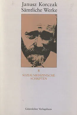 E-Book (pdf) Sozialmedizinische Schriften von Janusz Korczak