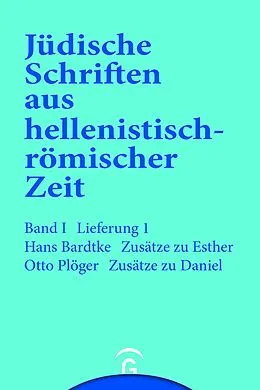 E-Book (pdf) Zusätze zu Esther. Zusätze zu Daniel von Hans Bardtke, Otto Plöger