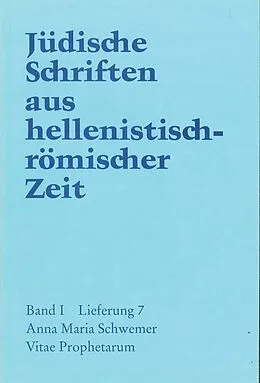 E-Book (pdf) Vitae Prophetarum von Anna Maria Schwemer
