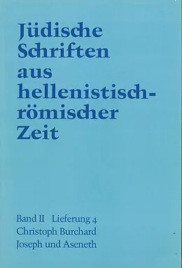 E-Book (pdf) Joseph und Aseneth von Christoph Burchard