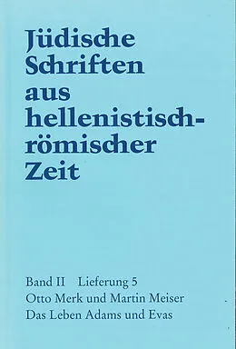 E-Book (pdf) Das Leben Adams und Evas von Otto Merk, Martin Meiser
