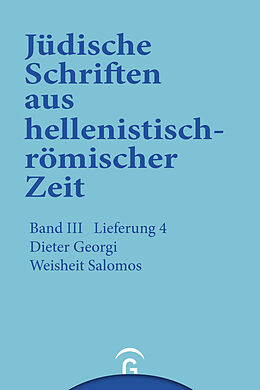 E-Book (pdf) Weisheit Salomos von Dieter Georgi