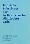 E-Book (pdf) Jesus Sirach (Ben Sira) von Georg Sauer