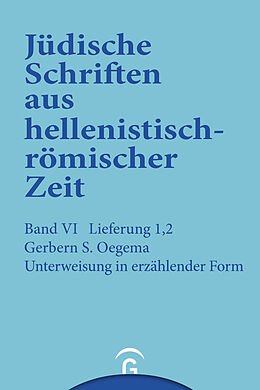 E-Book (pdf) Unterweisung in erzählender Form von Gerbern S. Oegema
