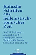 E-Book (pdf) Bibliographie zu den Jüdischen Schriften aus hellenistisch-römischer Zeit von Andreas Lehnardt