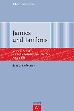 E-Book (pdf) Jannes und Jambres von Albert Pietersma