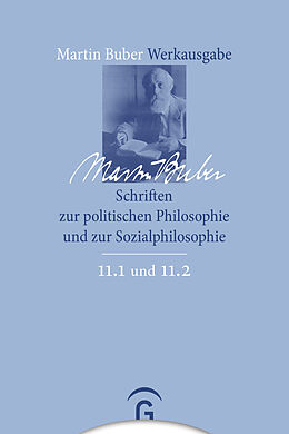 E-Book (pdf) Schriften zur politischen Philosophie und zur Sozialphilosophie von Martin Buber