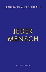 E-Book (epub) Jeder Mensch von Ferdinand von von Schirach