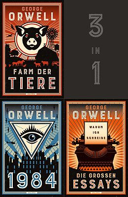 E-Book (epub) Große Werke: Farm der Tiere / 1984 / Die großen Essays (3in1-Bundle) von George Orwell