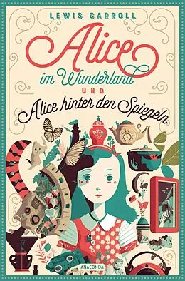 E-Book (epub) Alice im Wunderland &amp; Alice hinter den Spiegeln (2in1-Bundle) von Lewis Carroll