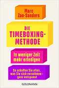 E-Book (epub) Die Timeboxing-Methode von Marc Zao-Sanders
