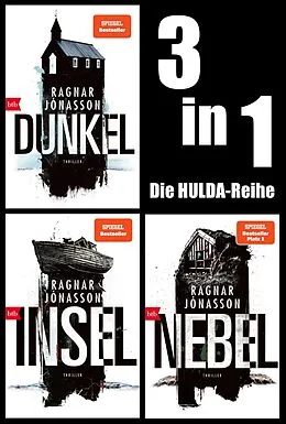 E-Book (epub) HULDA Band 1-3 - Dunkel/Insel/Nebel von Ragnar Jónasson