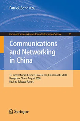 E-Book (pdf) Communications and Networking in China von Patrick Bond