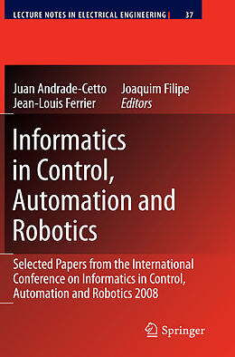Livre Relié Informatics in Control, Automation and Robotics de 