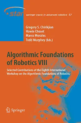 Fester Einband Algorithmic Foundations of Robotics VIII von 