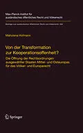E-Book (pdf) Von der Transformation zur Kooperationsoffenheit? von Mahulena Hofmann
