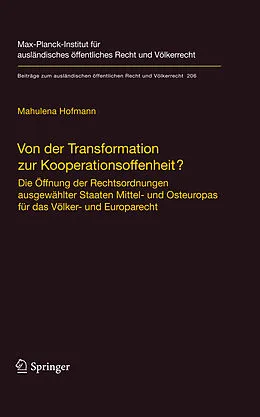 E-Book (pdf) Von der Transformation zur Kooperationsoffenheit? von Mahulena Hofmann
