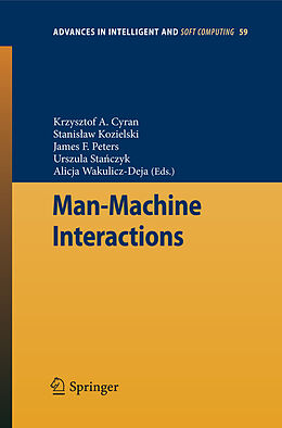 Couverture cartonnée Man-Machine Interactions de 