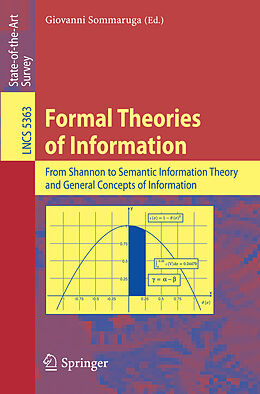 Kartonierter Einband Formal Theories of Information von 