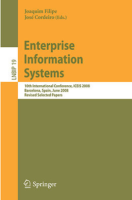 Couverture cartonnée Enterprise Information Systems de 