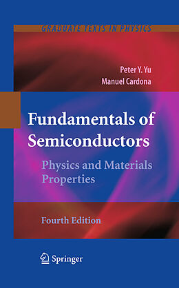 Livre Relié Fundamentals of Semiconductors de Manuel Cardona, Peter Yu