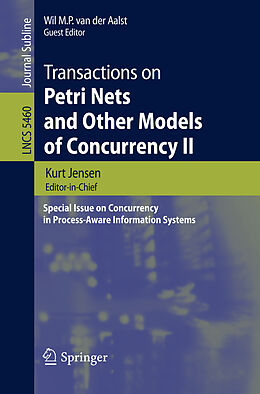 Kartonierter Einband Transactions on Petri Nets and Other Models of Concurrency II von 